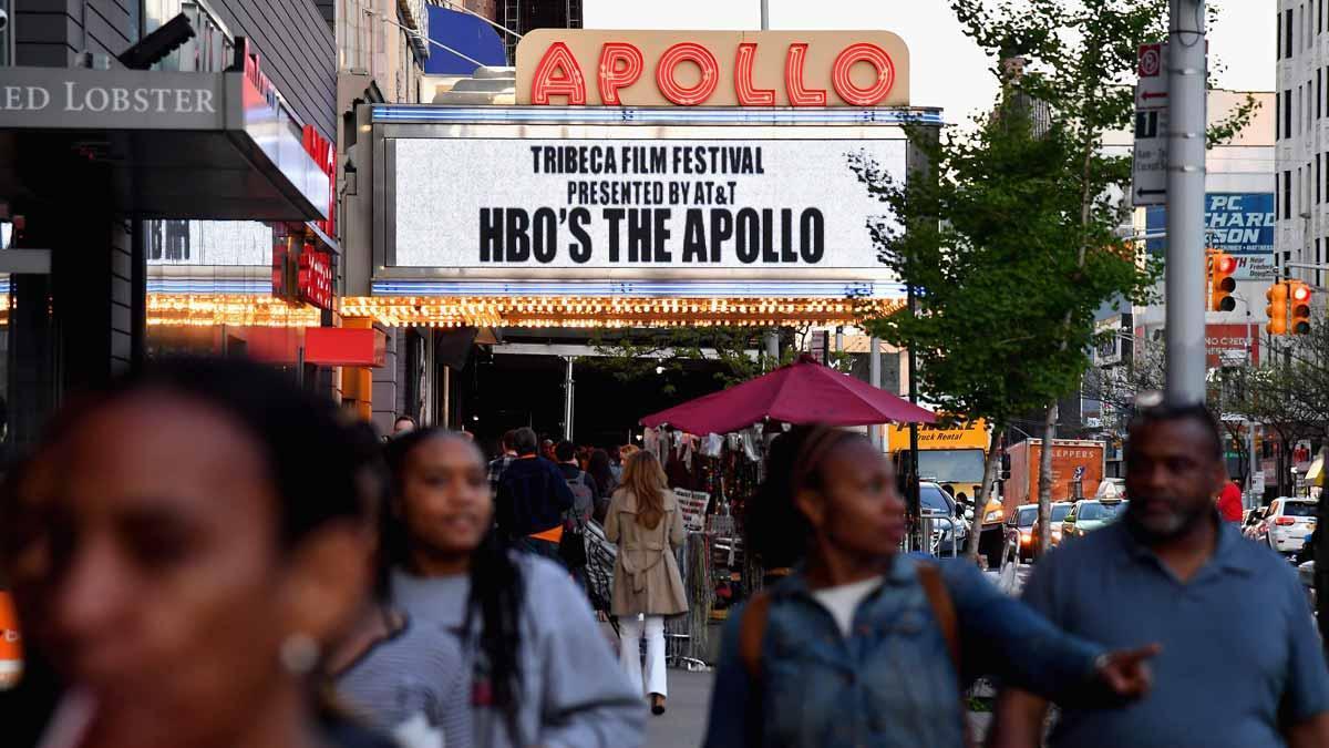 Comienza el Festival de Cine de Tribeca en Nueva York. En la foto, el teatro Apollo.