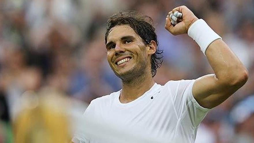 Nadal, sin freno en Wimbledon