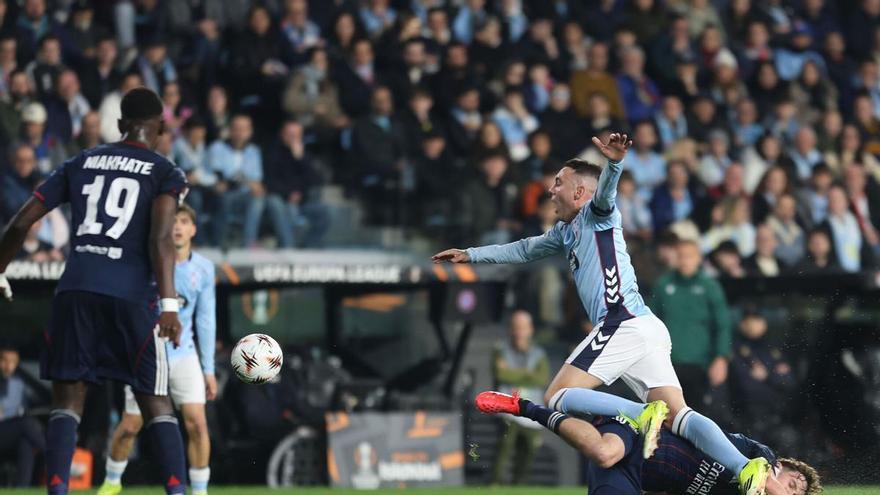 Endrick, en el minuto 87, evita la victoria del Celta ante el Lyon