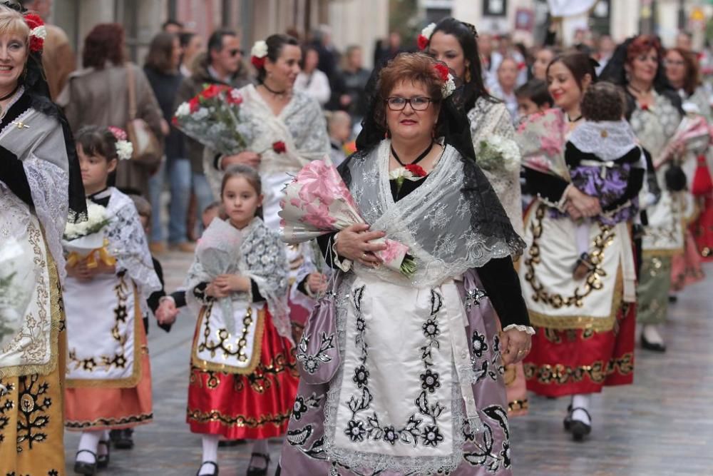 Ofrenda floral a la Virgen de la Caridad de Cartagena