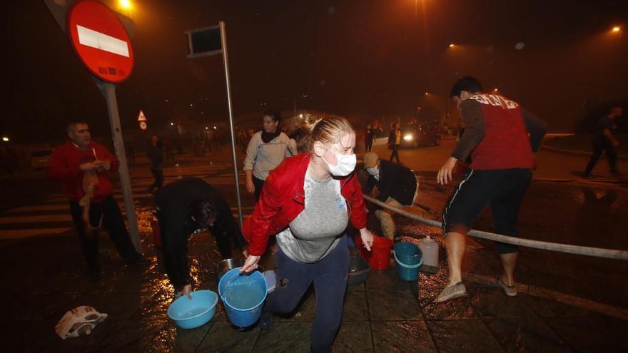 Incendios en Galicia | El fuego alcanza Navia