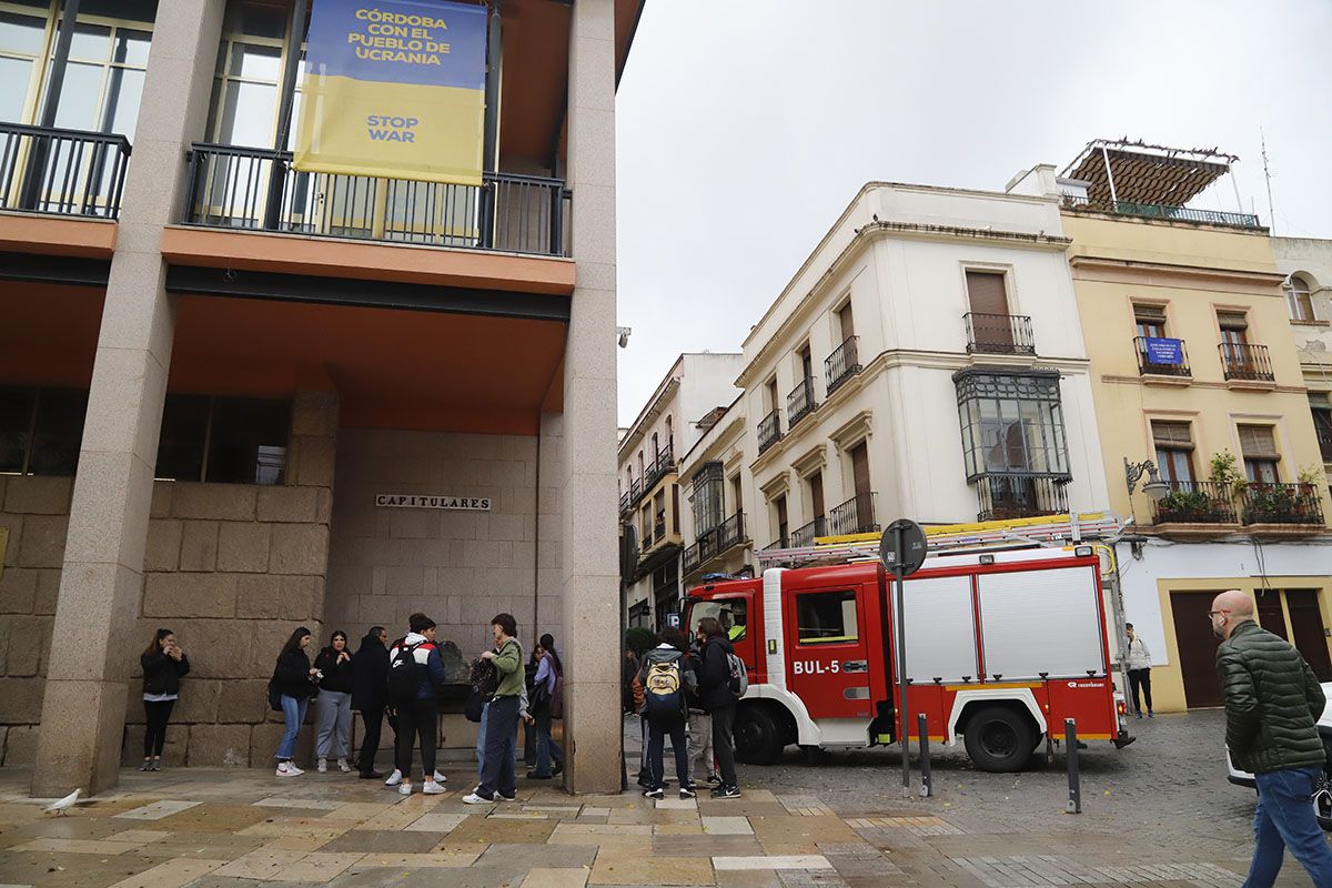 El Ayuntamiento de Córdoba, desalojado tras una falsa alarma activada por error