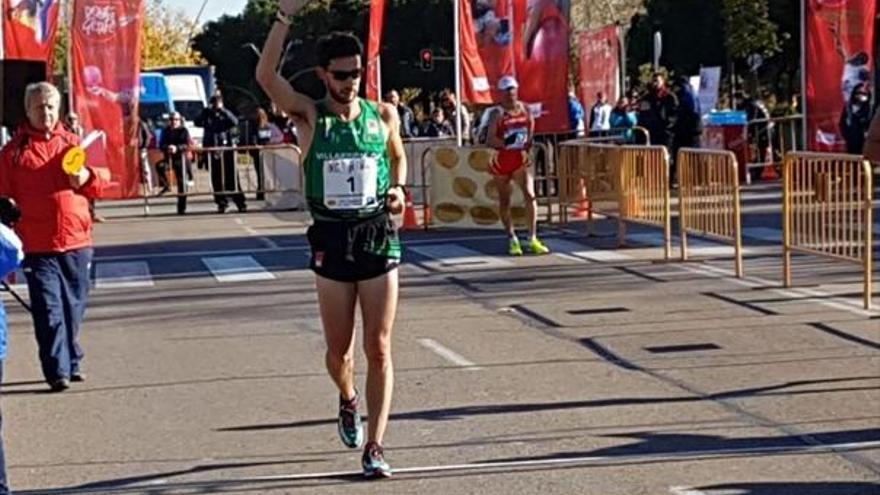 Álvaro Martín refrenda su buen estado de forma con un triunfo en Getafe