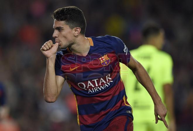 Marc Bartra, durante su etapa en el Barça