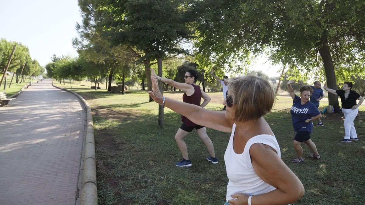 El parque de La Asomadilla es uno de los grandes oasis de la ciudad, con sus 27 hectáreas de zonas verdes.