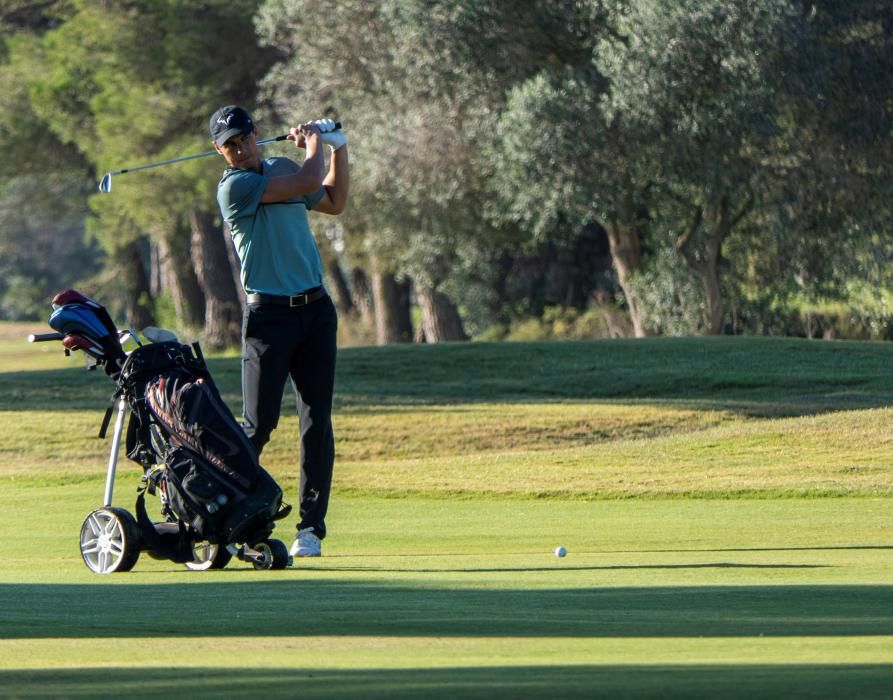 Rafa Nadal en el Abierto de Baleares de Golf