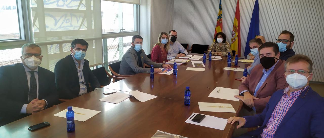 La reunión mantenida en València.