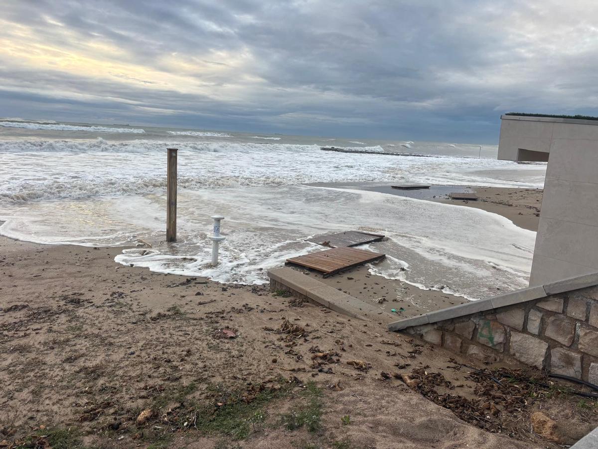 Temporal en Benicàssim