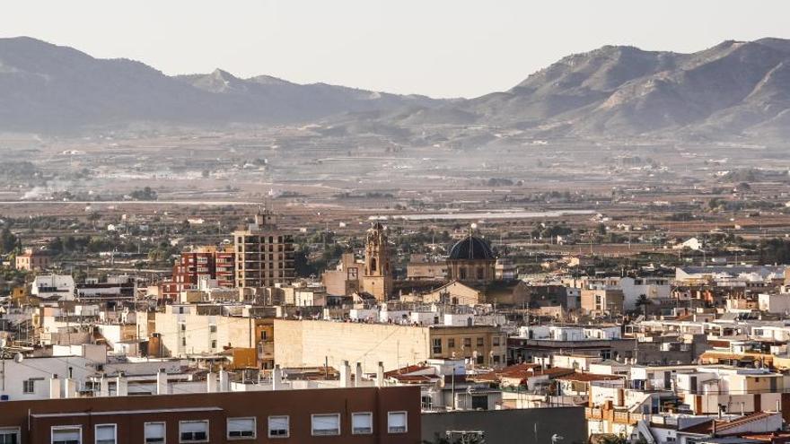 Vista panorámica de la ciudad de Aspe