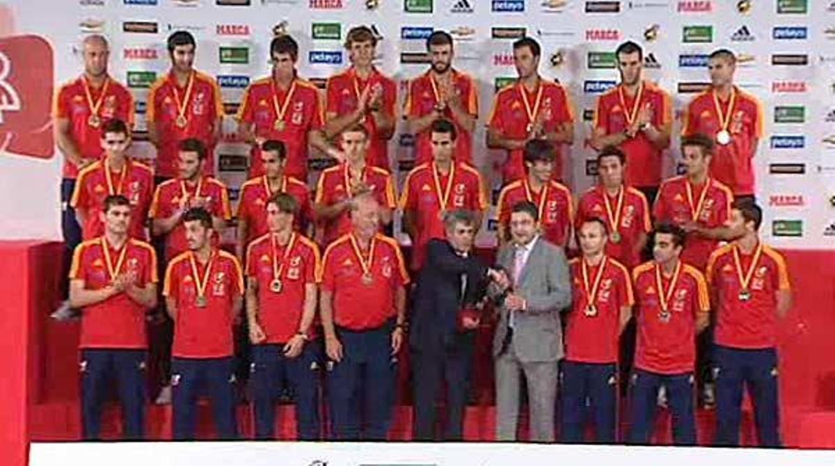 La selecció espanyola es concentra a Madrid de cara a l’amistós contra Itàlia.