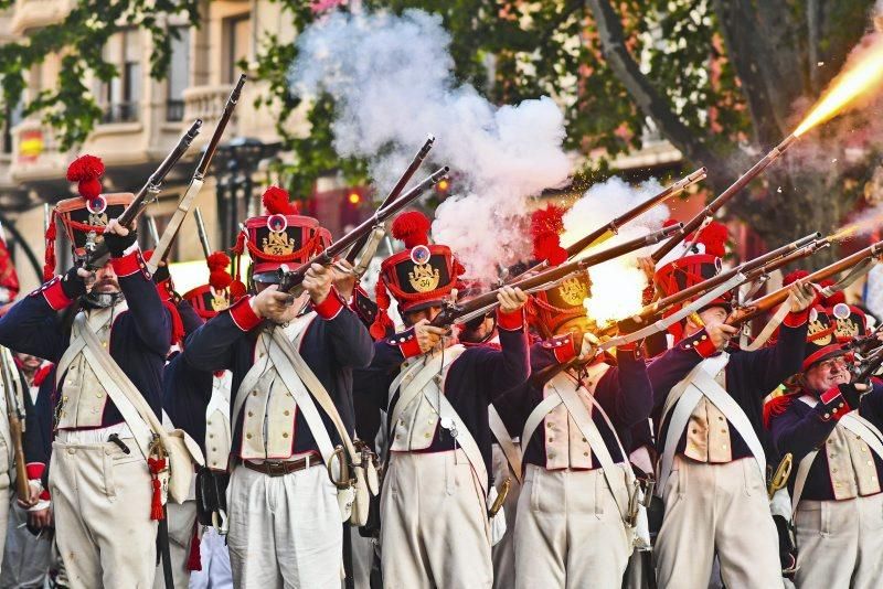 Recreación de la Batalla de Los Sitios en Zaragoza