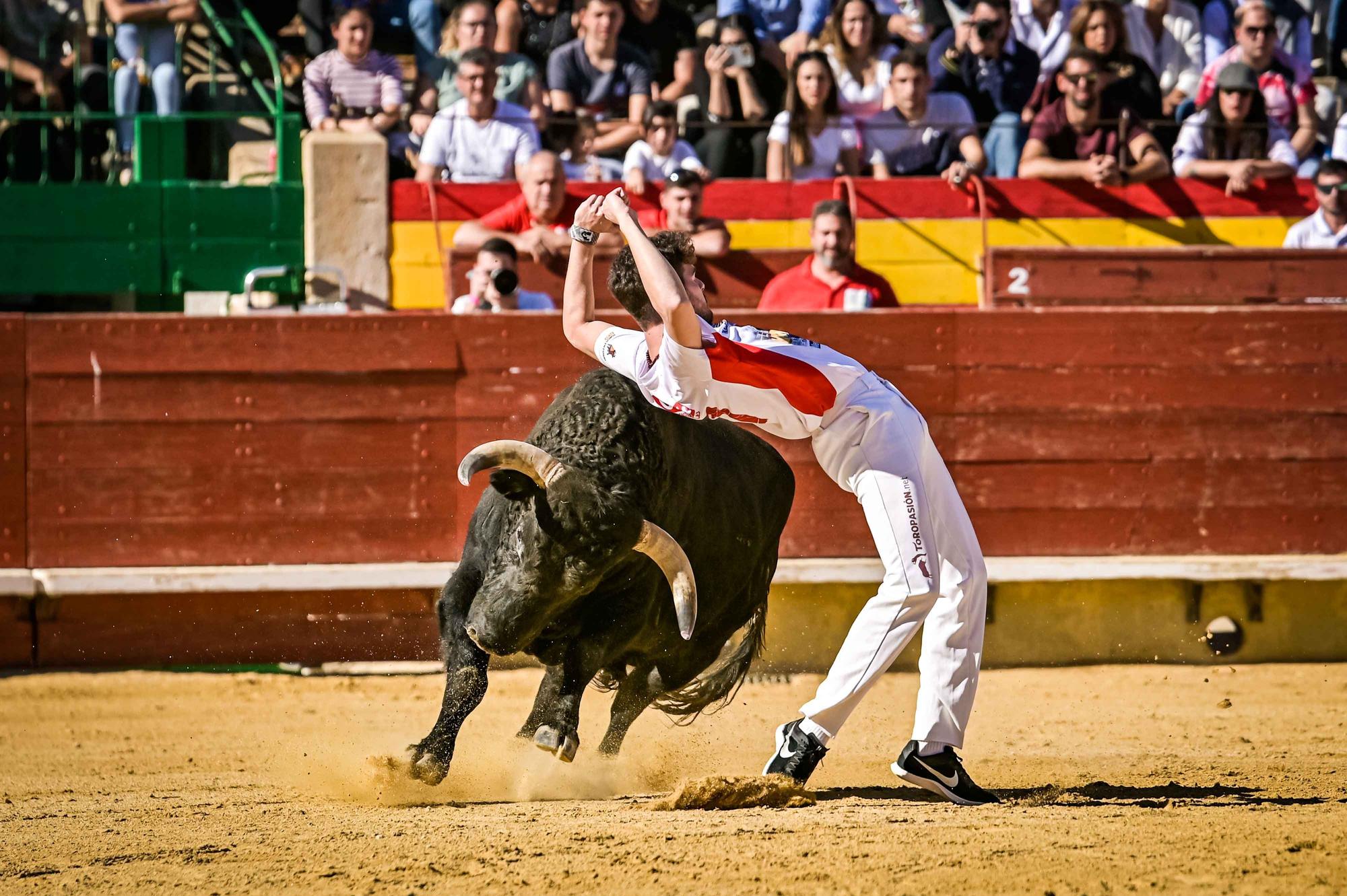 Final del campeonato de España de recortadores en Castelló