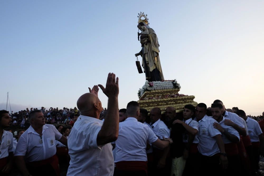 Procesión de la Virgen del Carmen en El Palo