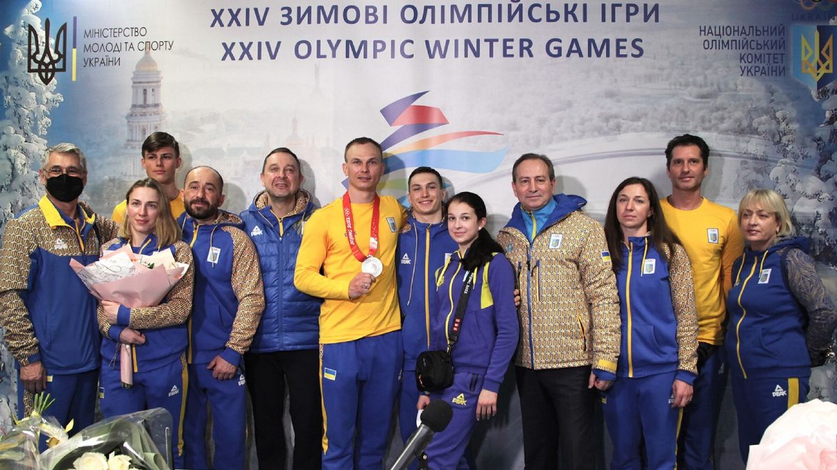 Una representación de los deportistas ucranianos en los JJOO de Pekín