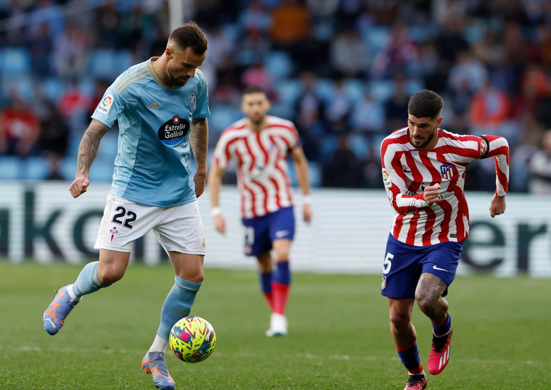 Las mejores imágenes del Celta-Atleti