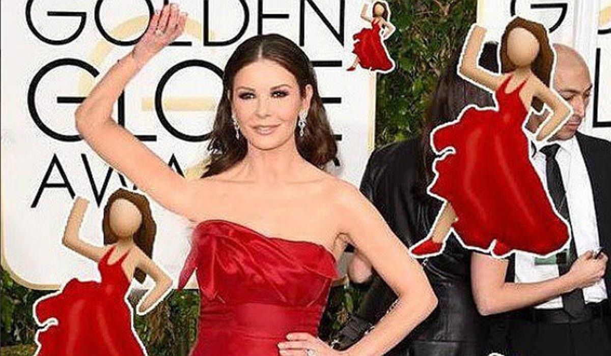 Zeta-Jones, la nova flamenca de Whatsapp, després de passar pels Globus dOr. Zeta-Jones, la nova flamenca de Whatsapp, després de passar pels Globus dOr.
