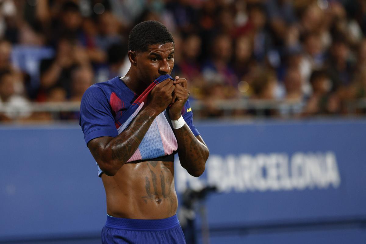 Rashford sufrió el clima de la gira asiática