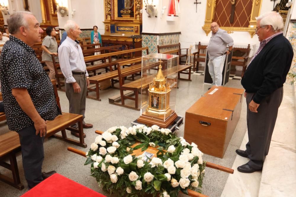 La despedida de las reliquias se llevará a cabo mañana domingo a las 10.30 horas en una misa en la catedral