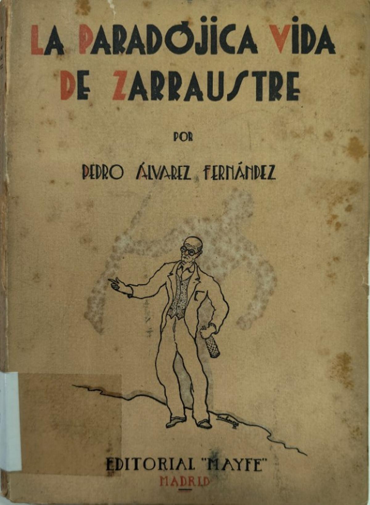 Portada de la novela de Pedro Álvarez Fernández, publicada en el año 1946 y basada en Gasparón. Consultable en la Biblioteca Asturiana del padre Patac (B. A. 3-25/05)