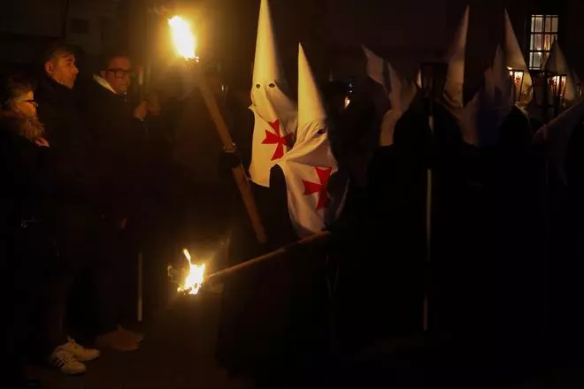 GALERÍA | La procesión del Via Crucis de Toro, en imágenes