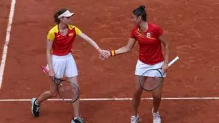 Cristina Bucsa y Sara Sorribes pierden en semifinales y jugarán por el bronce