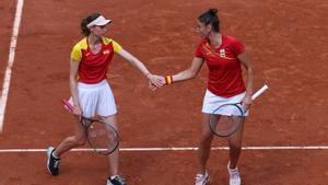 Tenis dobles femenino:  Bucsa -Sorribes VS Adreeva Shnaider