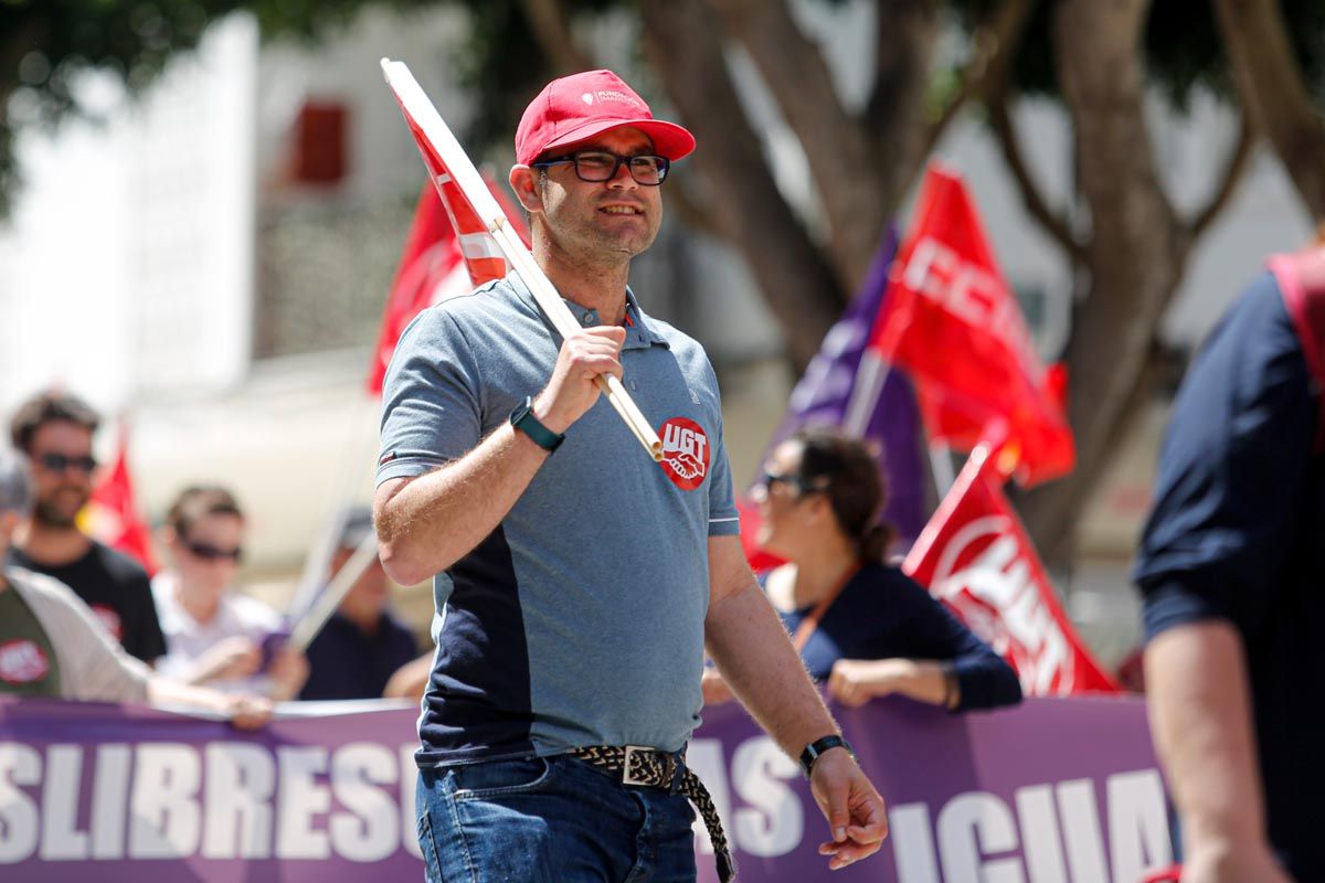 Manifestación del Día del Trabajo en Ibiza