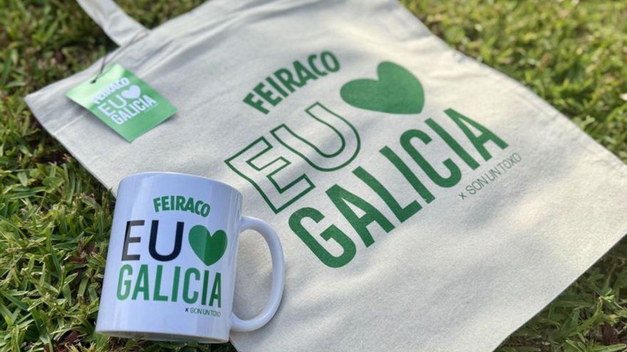 Feiraco «ama a terra» con ‘souvenirs’ para o 25 de xullo
