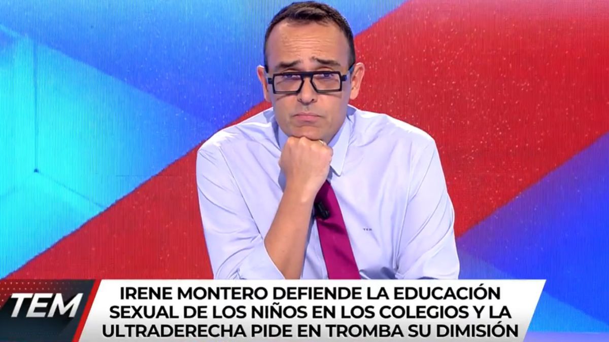 Risto Mejide durante un momento del programa 'Todo es mentira'.