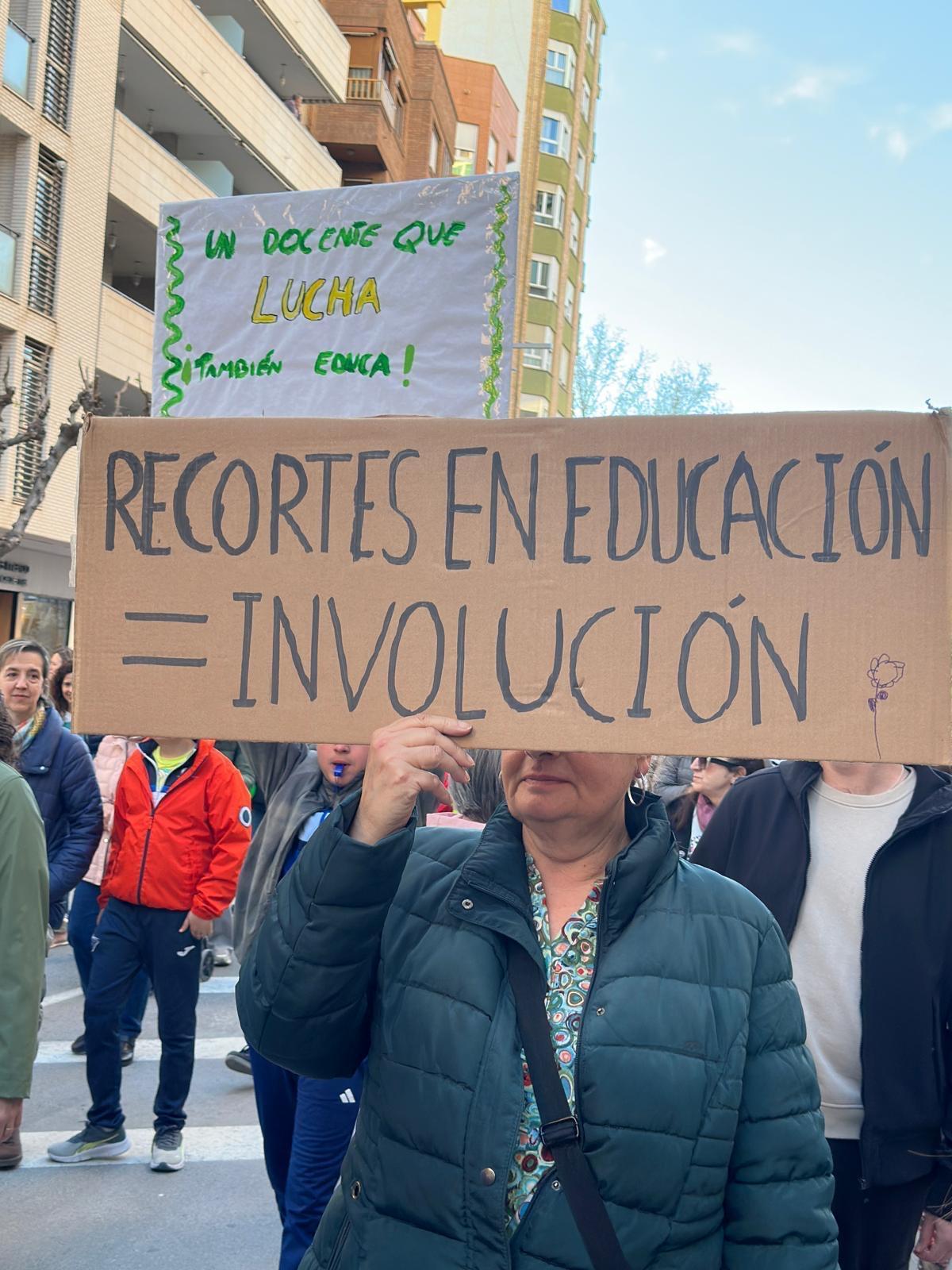 Protesta en Petrer