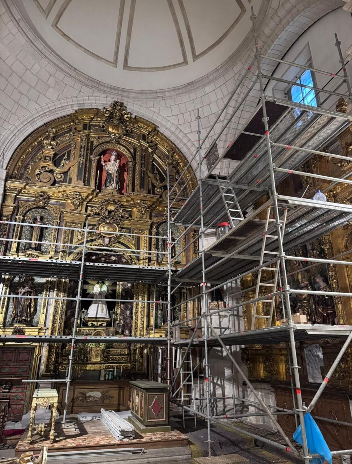 Retablo de la iglesia de las Capuchinas