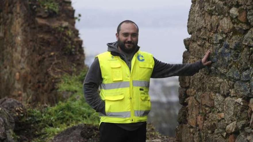 Marco Antonio Rivas, na Torre de Valparaíso. / juan varela