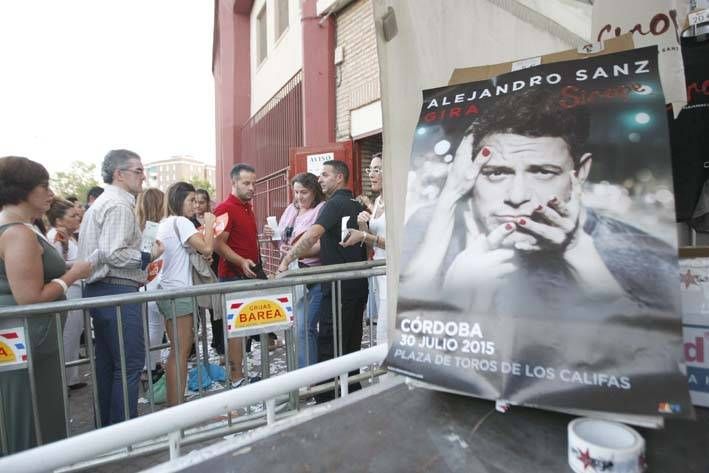 Las fotos: Alejandro Sanz abre su gira en Córdoba.