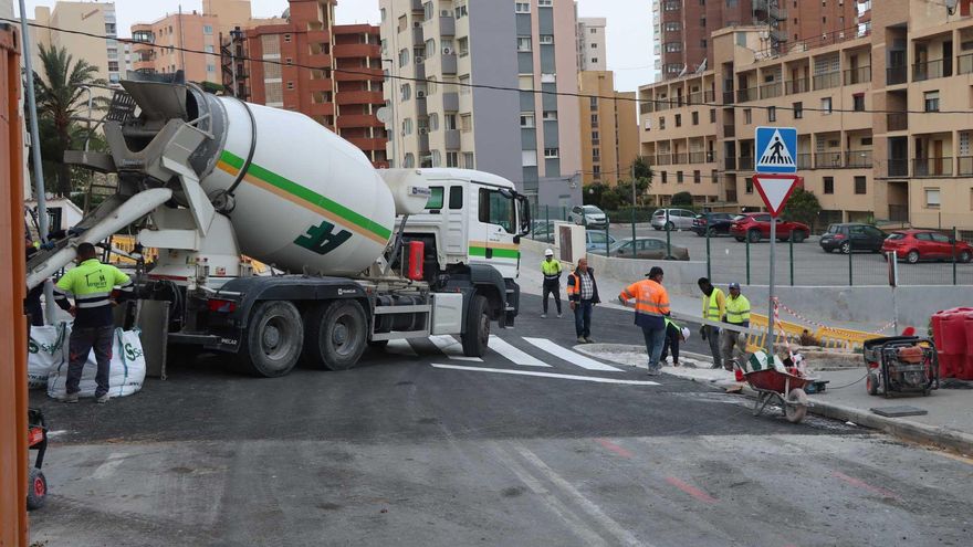 Las dos obras en calles que finaliza Benidorm antes de Semana Santa y que se abrirán al tráfico