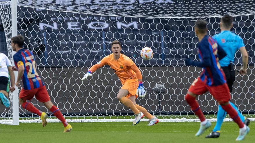 Ter Stegen: ''Desde hace un año estoy a un muy buen nivel''