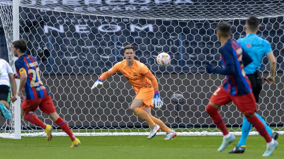 Ter Stegen: ''Desde hace un año estoy a un muy buen nivel''