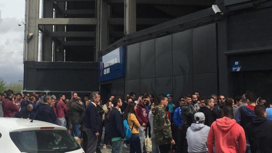 Una mañana de locura para conseguir entradas