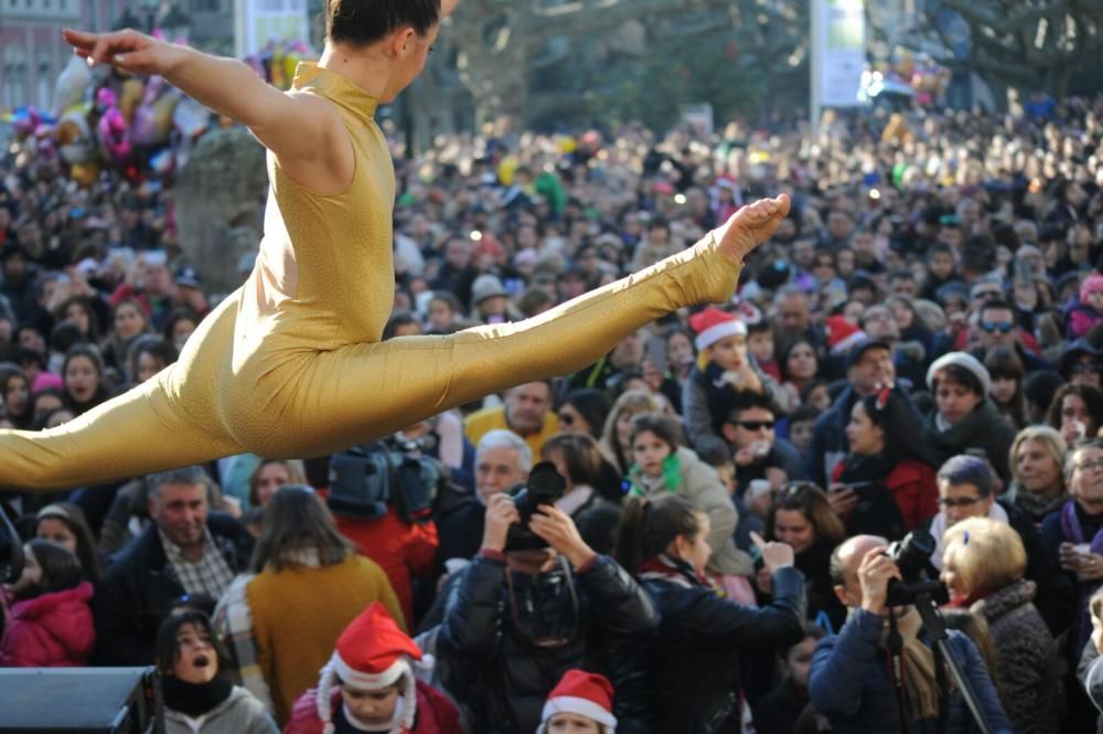 Celebración anticipada de Año Nuevo en Vilagarcía