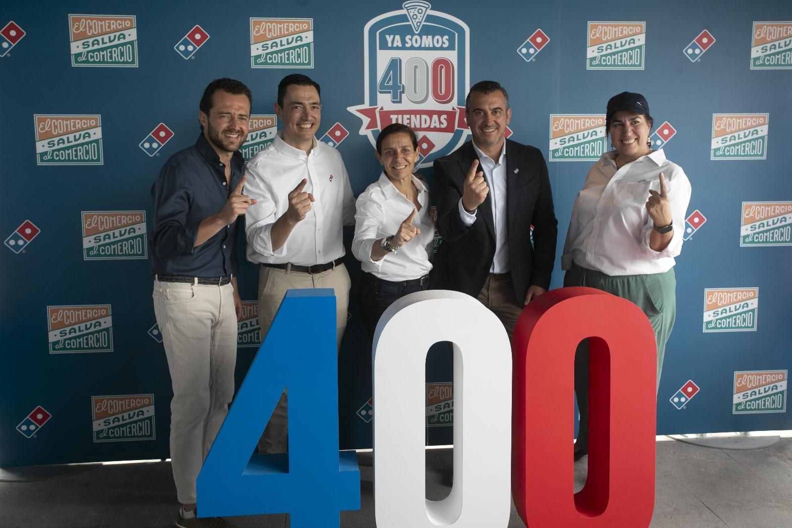 Inauguración de la nueva tiena de Domino's Pizza en València
