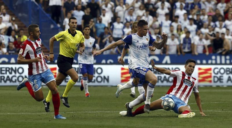 Partido entre el Real Zaragoza y el Lugo