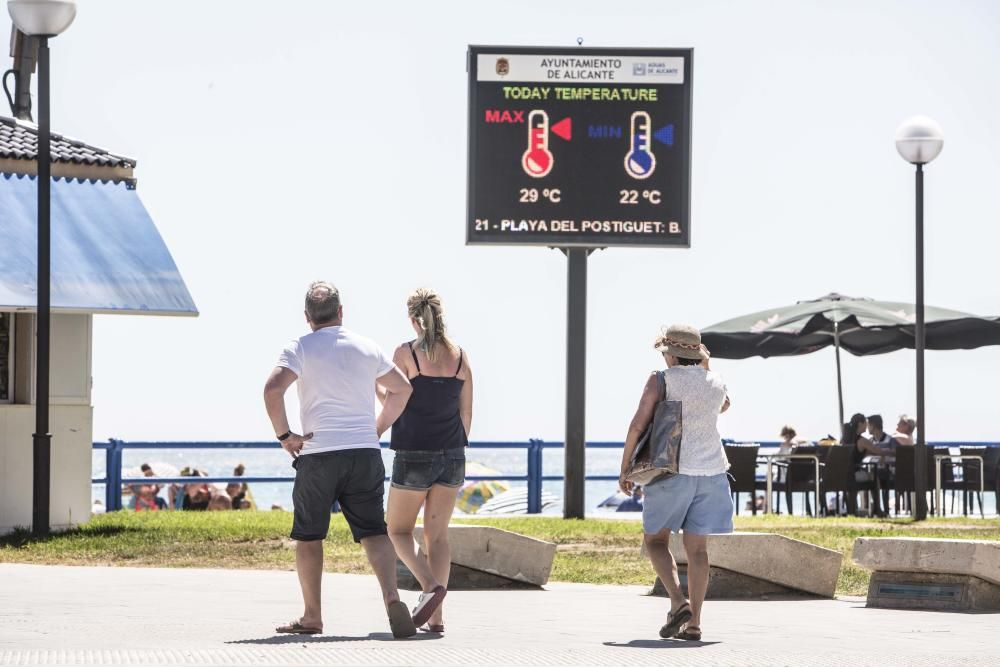 La ola de calor ha llegado a Alicante