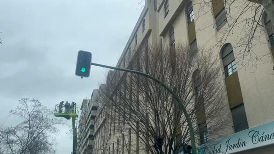 Vídeo | La avenida de España regresa a la normalidad en Cáceres