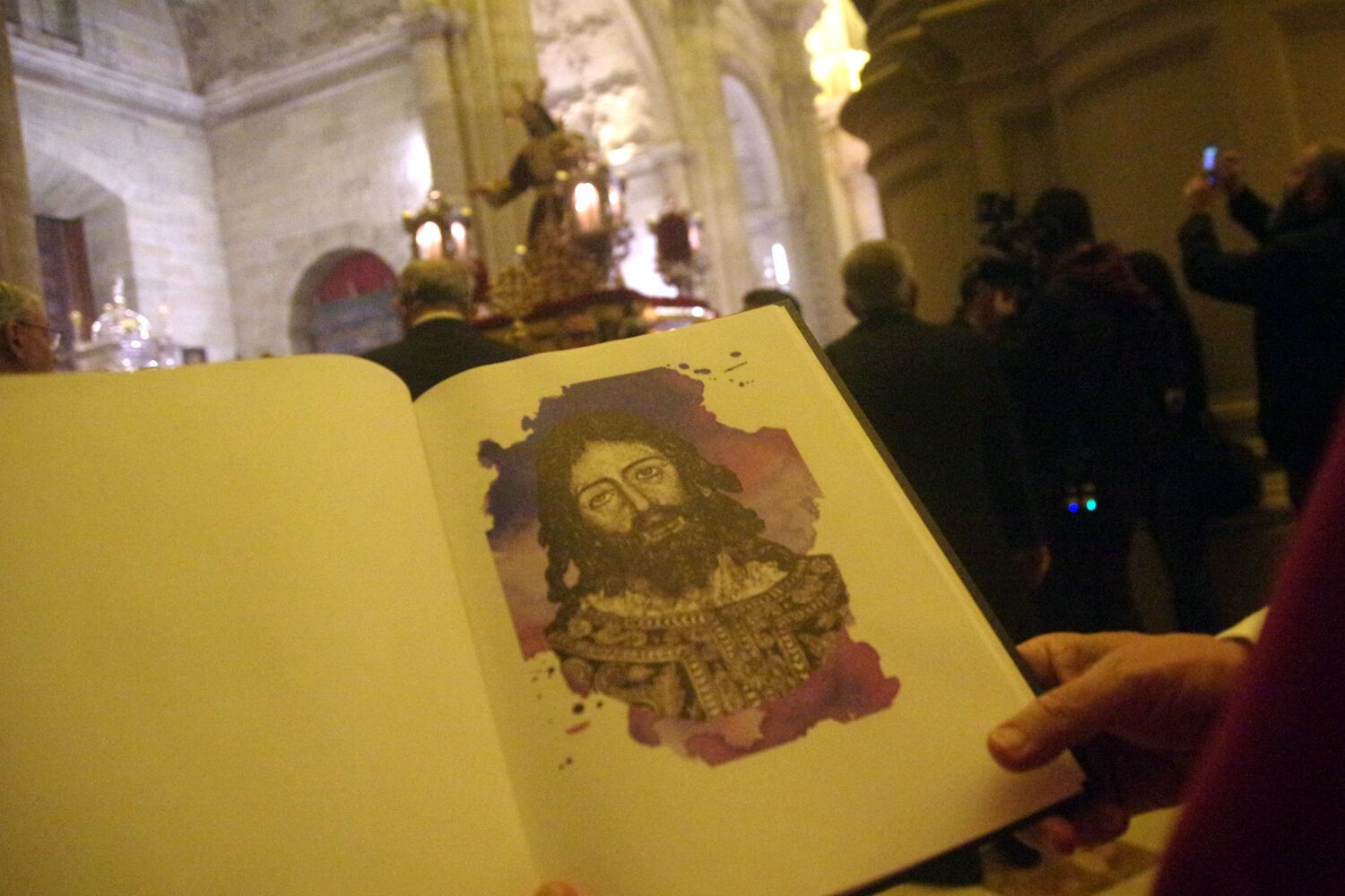 Vía Crucis de la Agrupación de Cofradías de 2025 con el Señor de la Cena