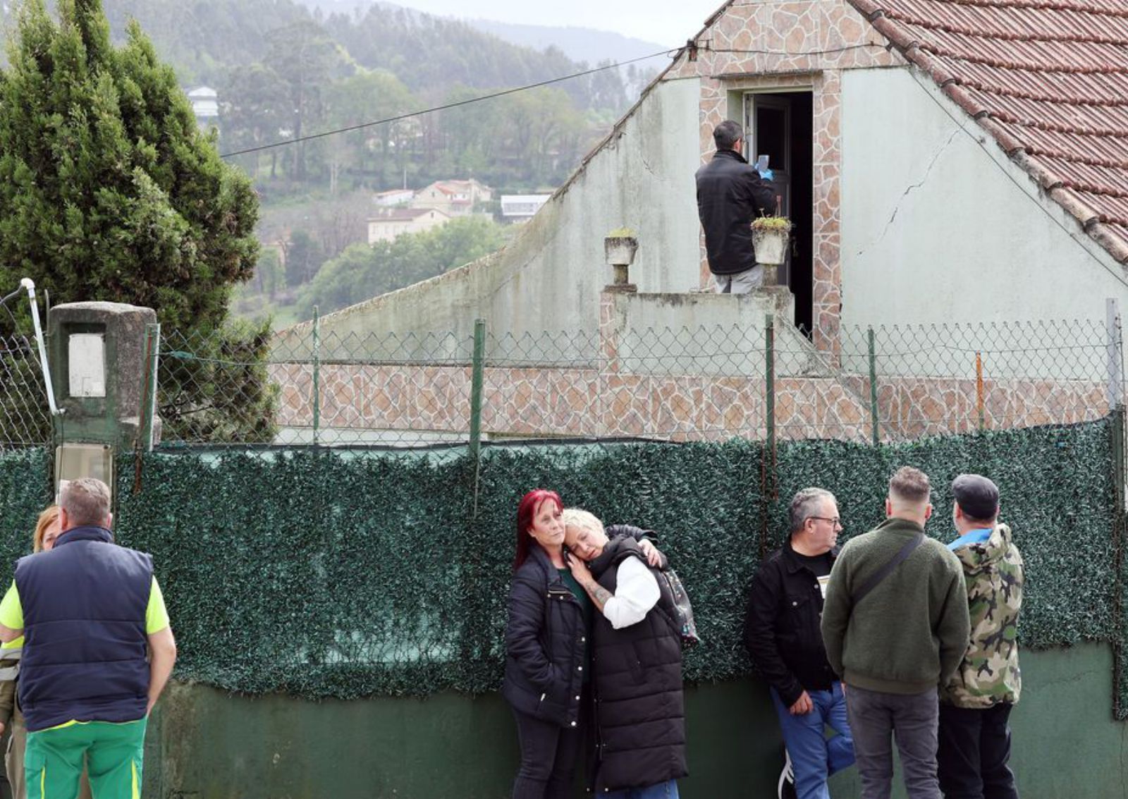 La vivienda donde residía el presunto homicida