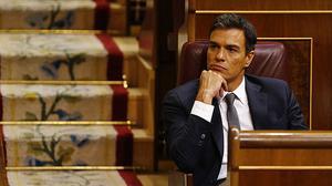 Debat d’investidura de Rajoy. Sánchez, a Rajoy: El problema no és que els socialistes no confiem en vostè. El problema és que vostè no és de fiar.