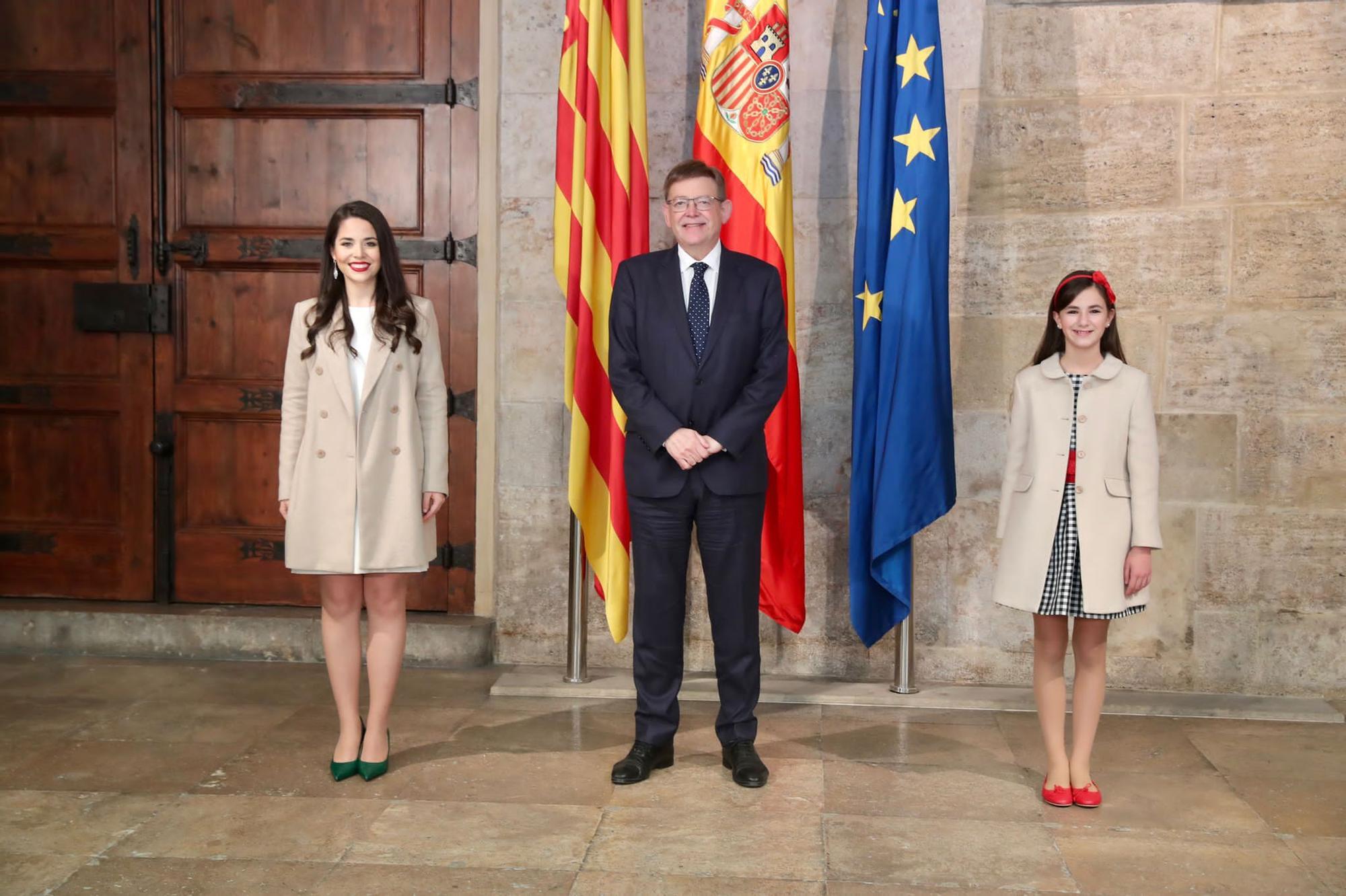 Empiezan las visitas institucionales de las falleras mayores de València