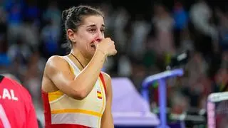 Carolina Marín se vuelve a romper cuando rozaba la final olímpica
