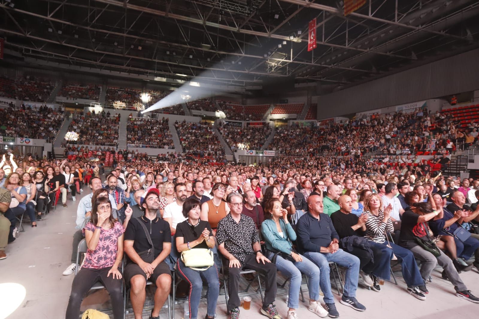 Concierto de Miguel Ríos en el Príncipe Felipe de Zaragoza