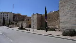 La muralla de La Merced podría acoger una exposición dedicada a explicar las defensas medievales de Lorca