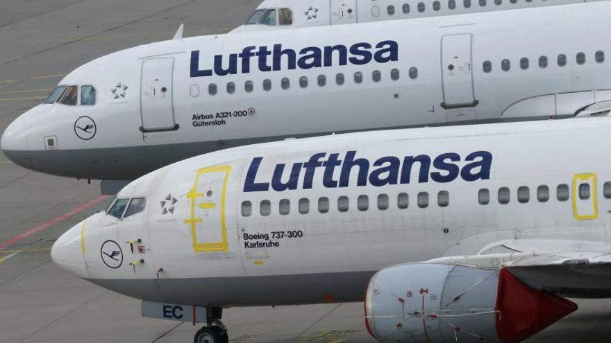 Los pilotos de Lufthansa están en huelga.